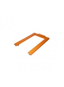 Weighing platform U-shape, painted steel, KELI