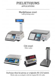 Additional equipment for scales RS-232 (DB9) to USB-A convertor